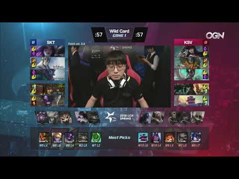 SKT vs KSV Highlights ALL GAMES | LCK Playoffs Spring 2018 | SK Telecom T1 vs KSV E-Sports