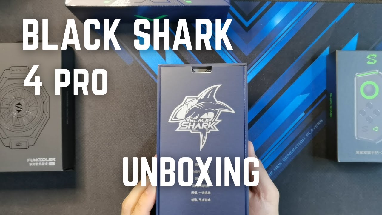 Black Shark 4 Pro Unboxing - Can it take on the ROG PHONE 5 and the NUBIA RED MAGIC 6 PRO?