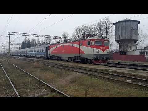 CFR Calatori InterRegio 1752 Suceava - Bucuresti leaving Dolhasca with EA 692 [March, 2020]