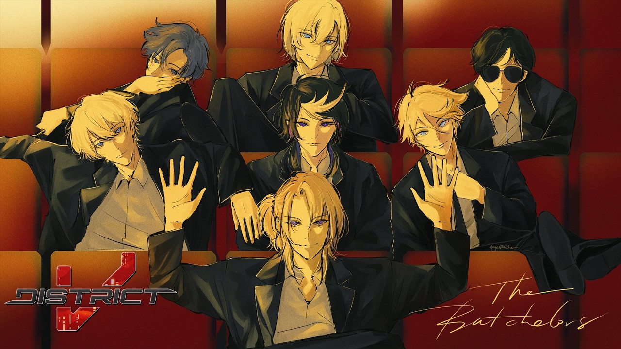 【#DISTRICTV #9】The Criminal Batchelors... ABSOLUTE CINEMA【NIJISANJI EN | Luca Kaneshiro】