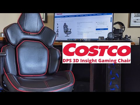 DPS 3D Insight Gaming Chair from Costco unboxing, build and review