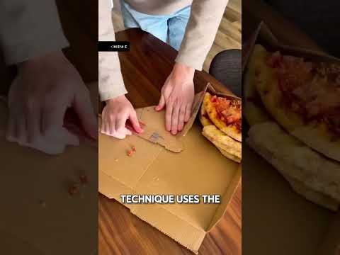 Pizza Box Hack: Fold It Flat & Take It Anywhere