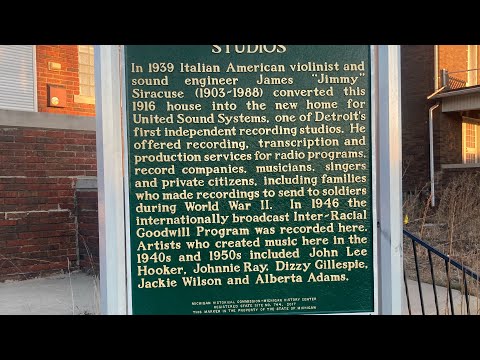 The Recording Studio That Started it All! VISITING UNITED SOUND SYSTEM IN DETROIT!