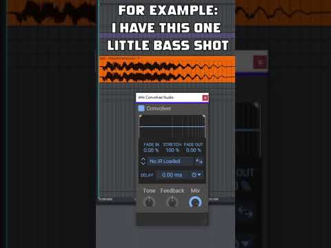 Kilohearts' Convolver is AWESOME! #shorts #kilohearts #sounddesign