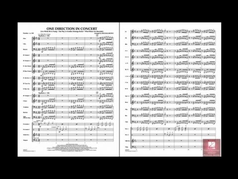 One Direction In Concert arranged by Michael Brown