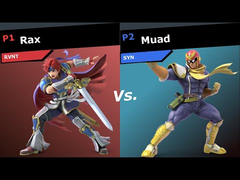 MCS43 SSBU - Rax (Roy) Vs. Muad (Captain Falcon) Top 8 Smash Ultimate