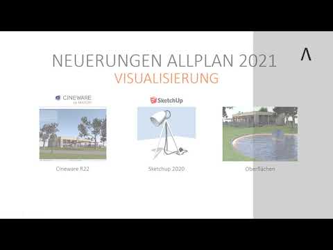 Visualisierung in Allplan 2021 [alte Version]
