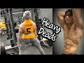Fitness Vlog | Heavy Deads | Teen Bodybuilders