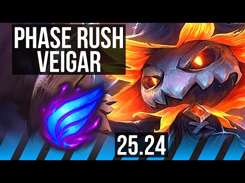 VEIGAR vs VIKTOR (MID) | Phase Rush | KR Challenger | 25.24