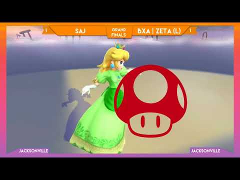 Jax Smash Weekly 5/10 - saj(Peach) vs. BxA | Zeta(Zero Suit Samus) Grand Finals