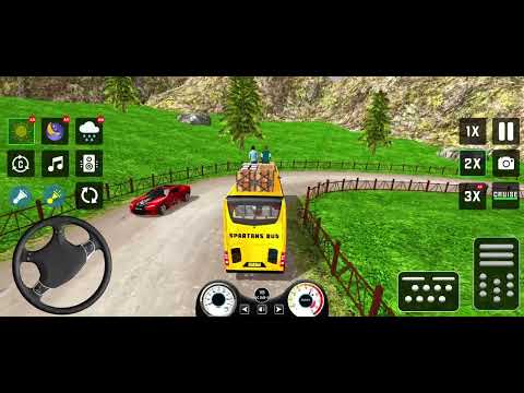 Bus Driving Bus Games Bus Simulator  - Mobile Gameplay | Coach Bus Driving