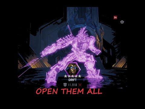 That's How I Run My Account, Step 2/4: Open Them All. Transformers: Forged To Fight
