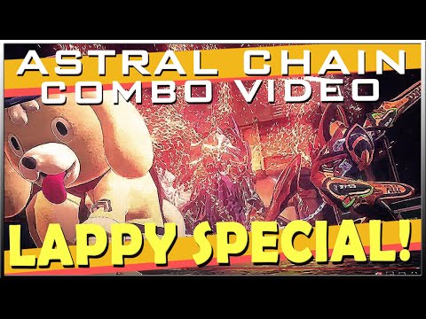Astral Chain - Gameplay/Combo Video (Lappy Special)