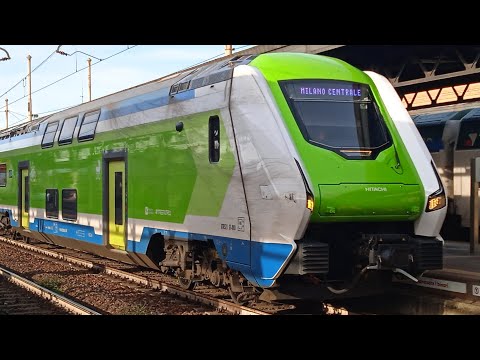 IL NUOVO TRENO CARAVAGGIO IN SERVIZIO SULLA MILANO - ALESSANDRIA!