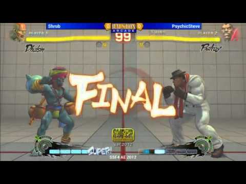 STB: Savage Shrubber vs PsychicSteve (SSF4:AE2012 Grand Final's)