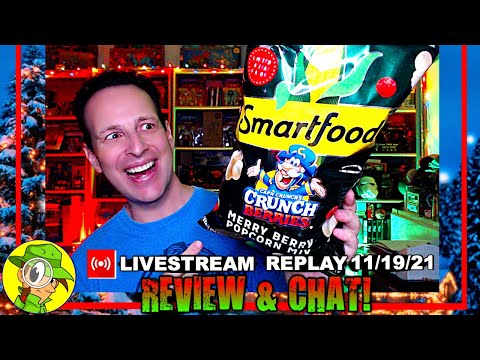 , title : 'Smartfood® 🌽 MERRY BERRY POPCORN MIX Review 🎄🍒🍿 Livestream Replay 11.19.21 ⎮ Peep THIS Out! 🕵️‍♂️'