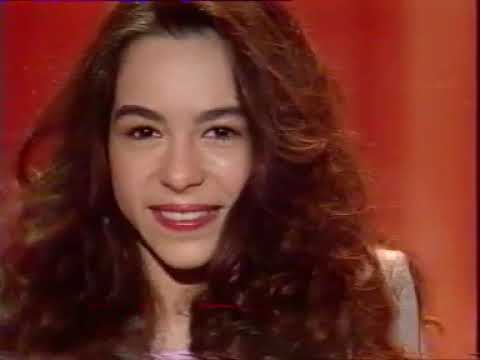 EUROVISION FRANCE 1997 Fanny "Sentiments songes" dans "Le Monde est à vous" (Dimanche Martin)