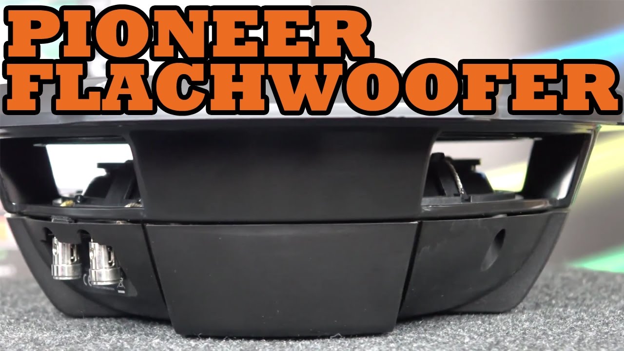 Pioneer TS-SW2002D2 TS-SW2502S4 TS-SW3002S4 Flachwoofer in 20cm 25cm und 30cm - just-SOUND
