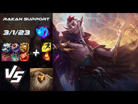 SUPPORT Rakan vs Bard - NA Challenger Patch 14.22