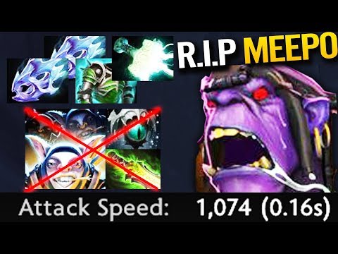 How to 100% Counter Meepo With Alchemist Max Attack Speed Dota 2