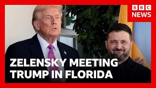 Ukraine’s president says Russia ‘doesn’t want peace’, ahead of meeting with Donald Trump | BBC News