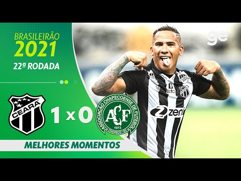 Gols e lances de Ceará x Chapecoense