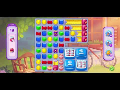 Homescapes level 13232 - no booster gameplay