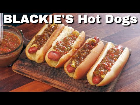 96 Year-Old Hot Dog Recipe! | Blackie's Copycat Recipe!