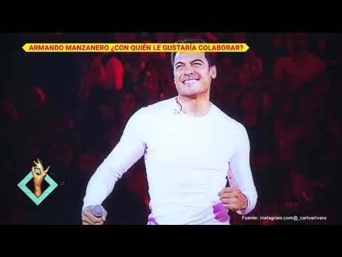 ¡Armando Manzanero quiere trabajar con Carlos Rivera! | De Primera Mano