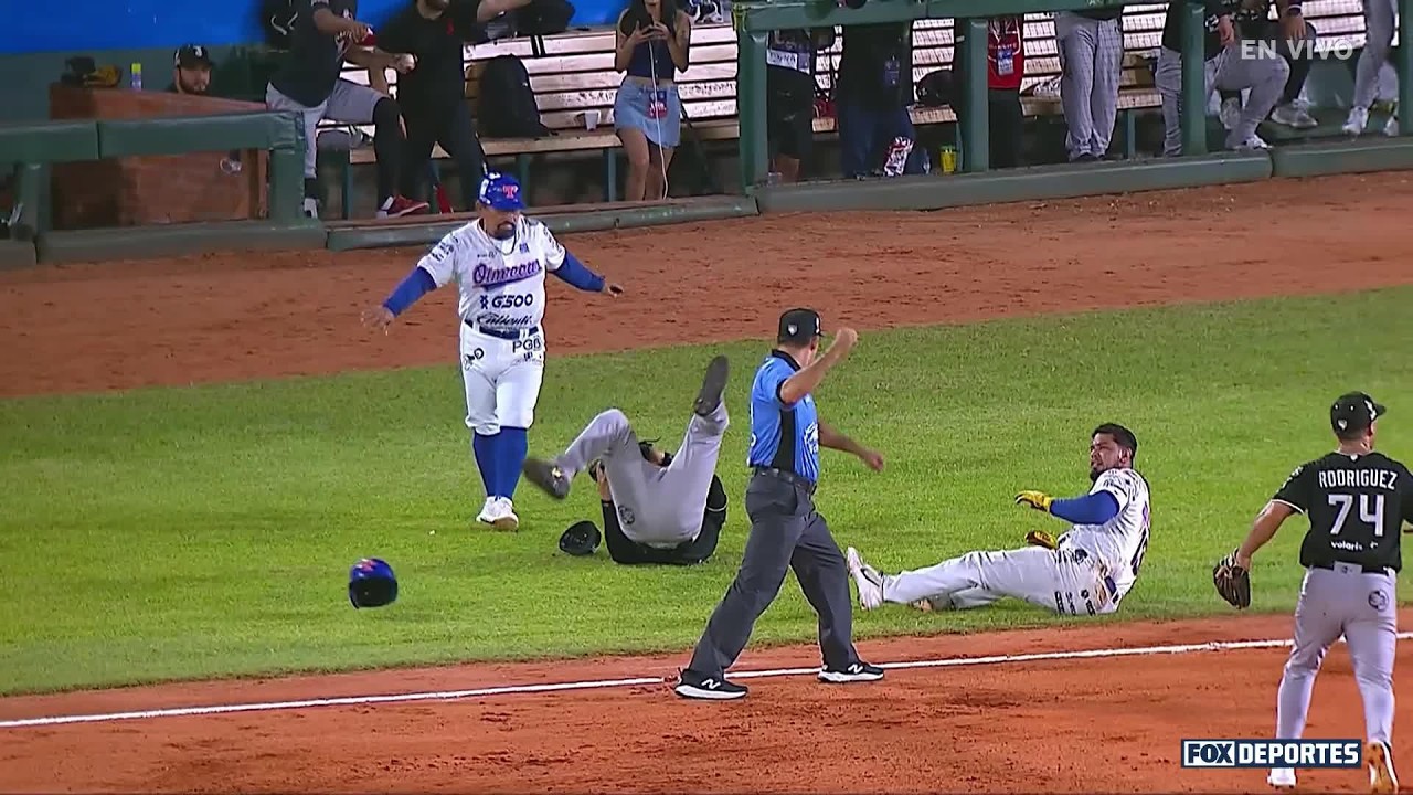 FUERTE CHOQUE EN PRIMERA BASE | Toros de Tijuana 4-5 Olmecas de Tabasco | Serie del Rey, J5 | LMB