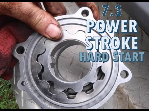7.3 Powerstroke Hard Start FIXED! 🔧 Melling Oil Pump Install on F350