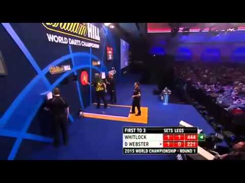 PDC World Darts Championship 2015 First Round  Simon Whitlock vs D Webster