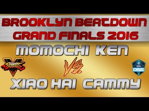 ESL 2016 - SFV -Momochi (Ken) vs Xiao HAi (Cammy) - GRAND FINALS - STREET FIGHTER V