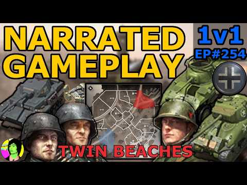 CoH3 | Hull down punch up | Narrated Gameplay 1v1 Wehrmacht | EP#254