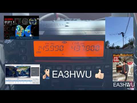 EA3HWU contacto establecido con la ISS septiembre 2021
