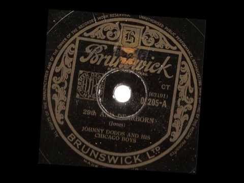 Johnny Dodds and his Chicago Boys --  29th and Dearborn   -- 78 rpm