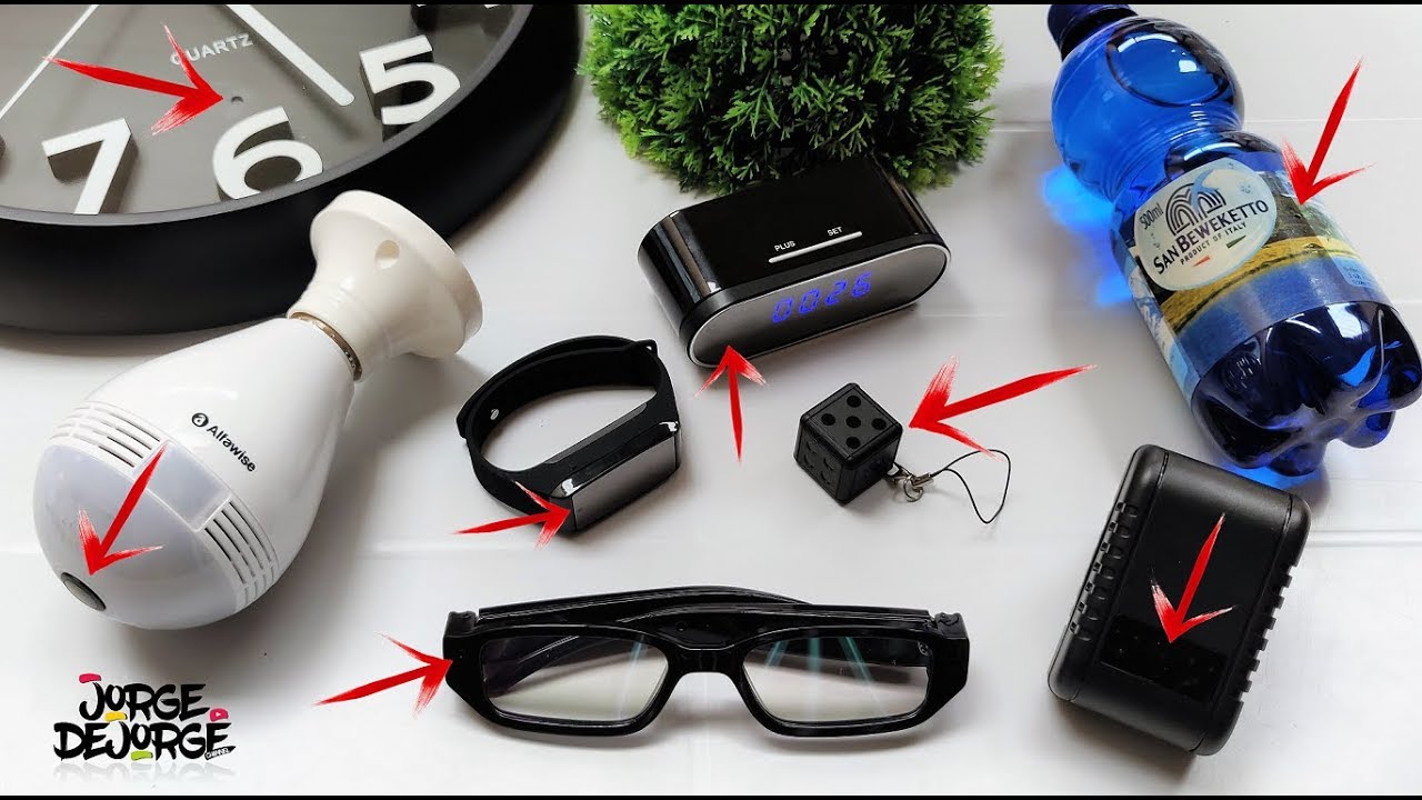 ★ 8 CÂMERAS ESPIÃS que você jamais desconfiaria — CUIDADO! 😲