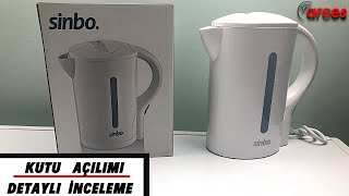 Sinbo Sk-7374 Su Isıtıcı Kettle ✔️ kutu açılımı 📦 sinbo küçük ev aletleri💯