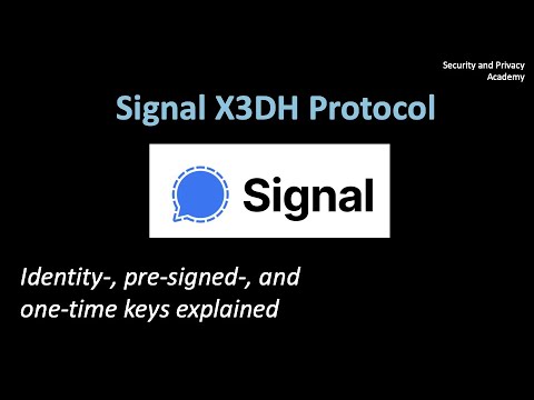The Signal Protocol - X3DH explained