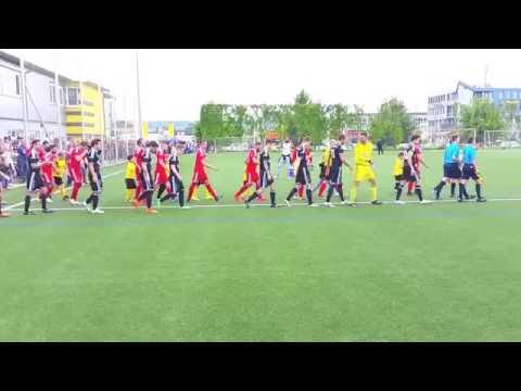 Einlauf des FCS & FAN-Kulisse / LANDESLIGA Aufstiegs-HINSPIEL 2016.06.13