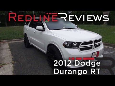 2012 Dodge Durango RT Walkaround, Exhaust, Review, Test Drive