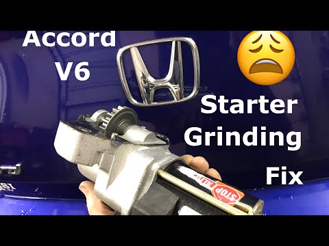 2015  Honda Accord starter grinding fix