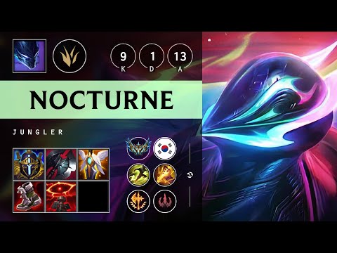 Nocturne Jungle vs Xin Zhao - KR Challenger Patch 25.05