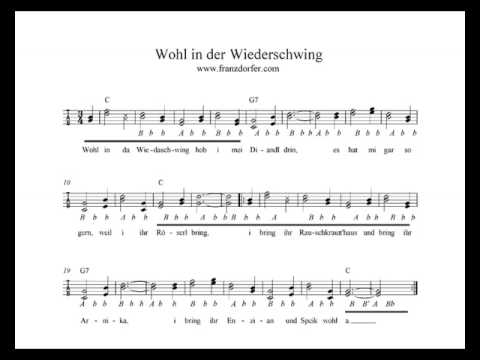 Wohl in da Wiederschwing   Griffschrift