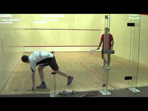 Swiss squash league match