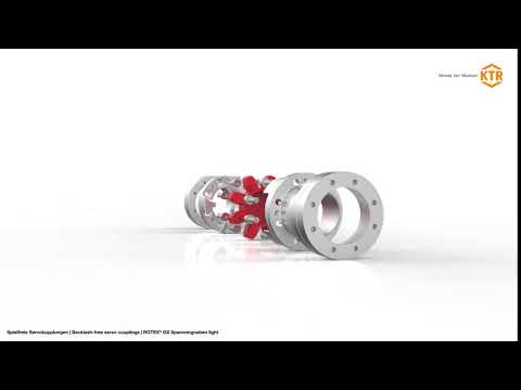 ROTEX® GS light  backlash free servo couplings with light clamping ring hubs   KTR Systems