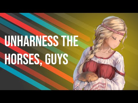 Nightcore - Unharness The Horses, Guys (Розпрягайте хлопці коні) | Lyrics & Subtitles