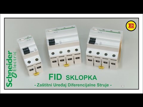 FID sklopka - osnovne karakteristike | Schneider Electric