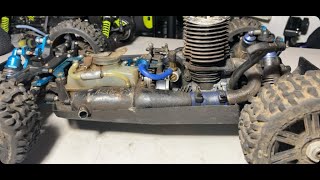 New Nitro Project - Thunder Tiger Buggy with Axial Engine Restoration and Teardown LIVE