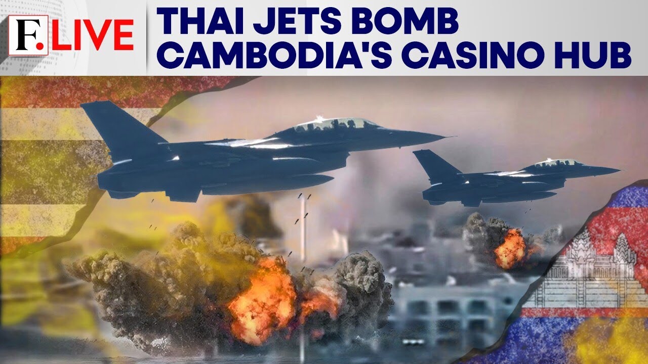 Thailand Strikes Cambodian Casino Hub As Border Conflict Intensifies | Firstpost Live | N18G